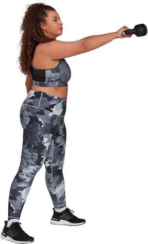 adidas Performance-Tight taille haute imprimé Training Essentials (Grandes tailles)-3