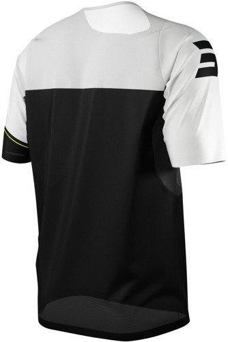 Shot Race Gear-Maillot Manches Courtes Shot Revolt Noir/Blanc-2