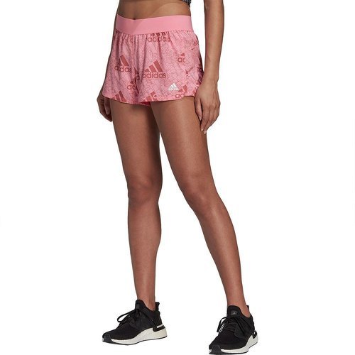 adidas Performance-Short graphique Pacer Made for Training Logo-0