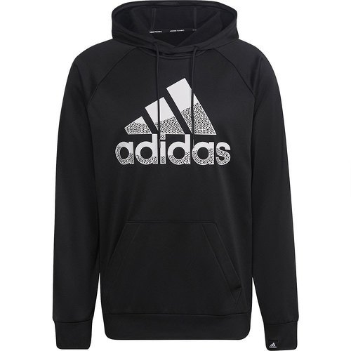 adidas Performance-Sweat-shirt à capuche AEROREADY Game and Go Big Logo-0