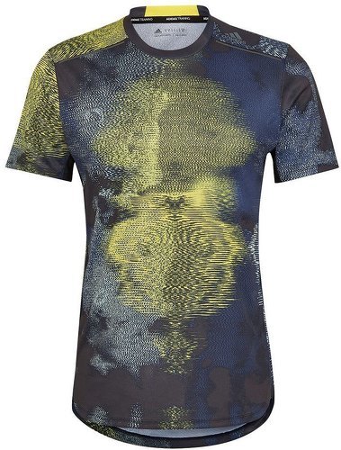 adidas Performance-T-shirt d'entraînement imprimé intégral D4T HIIT-2