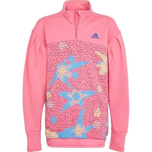 adidas Sportswear-Sweat-shirt ample à demi-zip en molleton Power-0