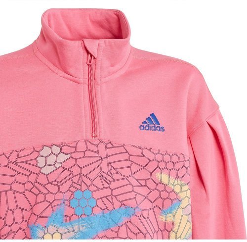 adidas Sportswear-Sweat-shirt ample à demi-zip en molleton Power-2