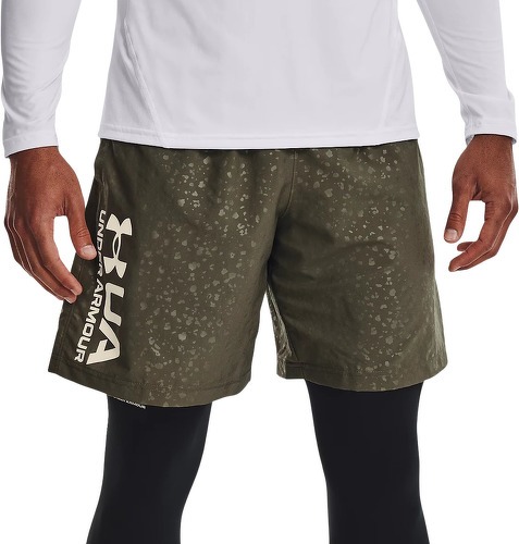 UNDER ARMOUR-UA Woven Emboss Shorts-image-1