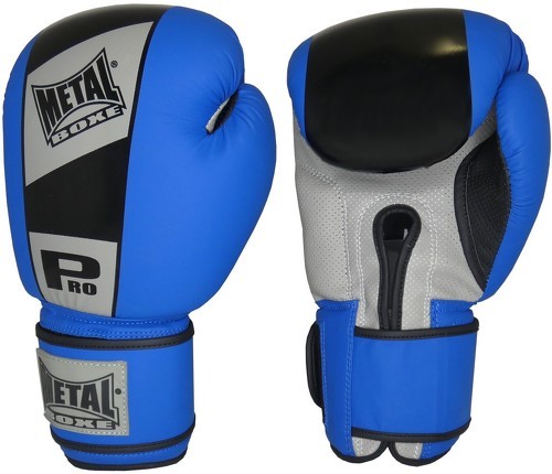 METAL BOXE-Gants de boxe pro compétition à velcro-0