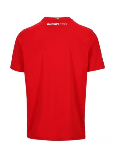 DUCATI CORSE-T-shirt Ducati Corse Logo rayure Officiel MotoGP-image-1