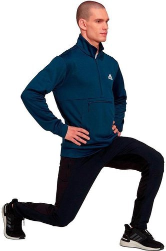 adidas Performance-Haut à demi-zip avec petit logo Game and Go AEROREADY-3