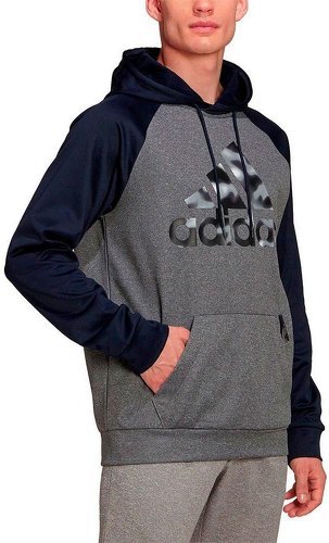 adidas Performance-Sweat-shirt à capuche logo camouflage AEROREADY Game and Go-0
