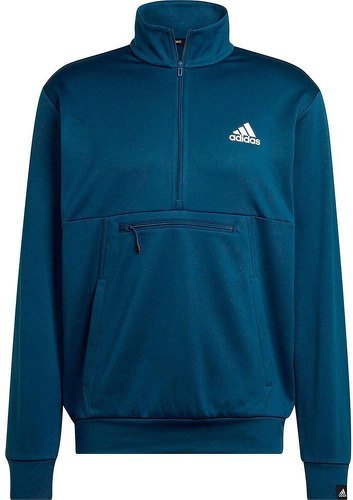 adidas Performance-Haut à demi-zip avec petit logo Game and Go AEROREADY-2
