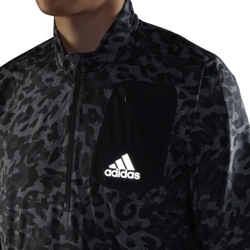 adidas Performance-Fast Primeblue 1/2 Zip L-4