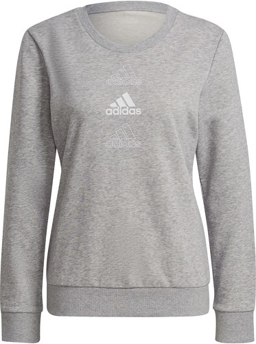 adidas Sportswear-Essentials Stacked Logo Crew - Sweat-image-1