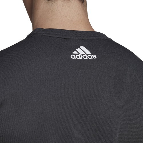 adidas Performance-Sweat-shirt ras-du-cou de training Train Icons 3 Bar Logo-2