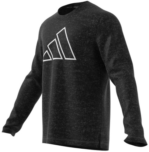 adidas Performance-Sweat-shirt ras-du-cou de training Train Icons 3 Bar Logo-3
