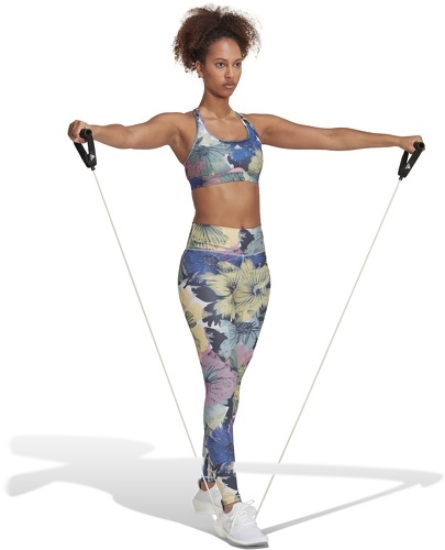 adidas Performance-Legging taille haute imprimé Training Essentials-3