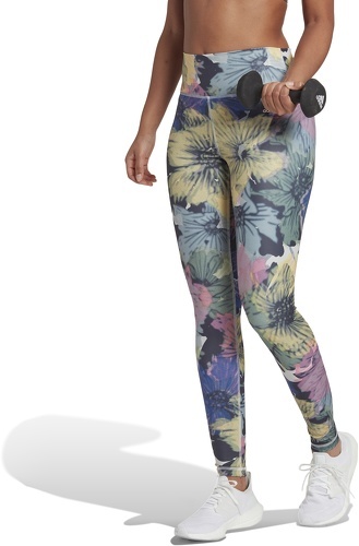 adidas Performance-Legging taille haute imprimé Training Essentials-4