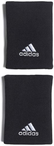 adidas Performance-Bandeau de poignet Adidas taille L (Noir)-image-1