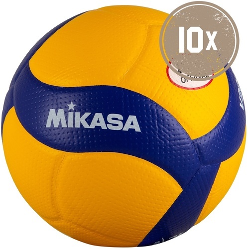 MIKASA-Lot De 10 V200W-Dvv - Ballon de volley-ball-image-1