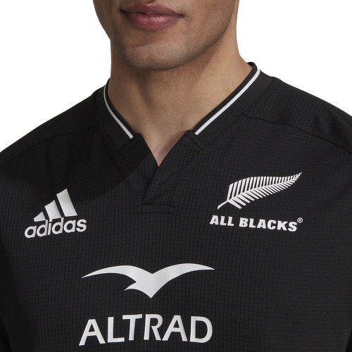 adidas Performance-Maillot Rugby Replica All Blacks Domicile 2022/2023-3