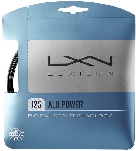 LUXILON-Cordage Luxilon Alu Power Noir 12m-image-1