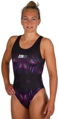 ZEROD-Maillot de bain 1 pièce femme Z3R0D Sculp Tropical-1