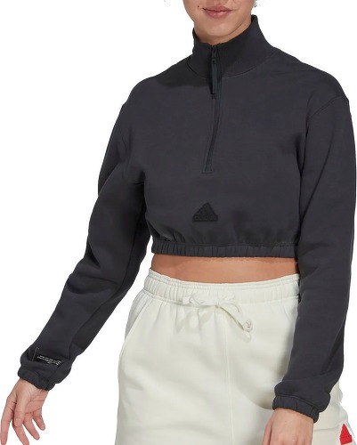 adidas Sportswear-New Crop HalfZip sweatshirt-image-1