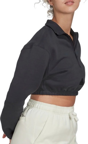 adidas Sportswear-Cropped Half-Zip - Sweat-3