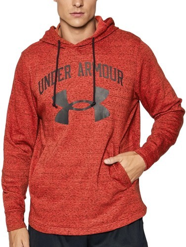 UNDER ARMOUR-Sweat Rouge Homme Under Armour Rival Terry Big Logo-0