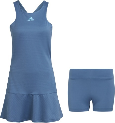adidas Performance-Robe de tennis Bleu Femme Adidas Gameset-image-1