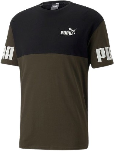 PUMA-Puma Power Colorblock - T-shirt-0