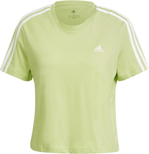 adidas Sportswear-T-shirt Essentials Loose 3-Stripes Cropped-0