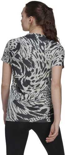 adidas Performance-T-shirt de running imprimé intégral Fast-3