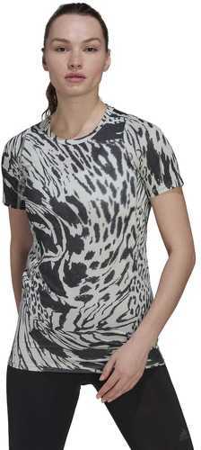 adidas Performance-T-shirt de running imprimé intégral Fast-1