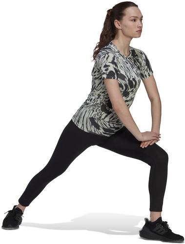 adidas Performance-T-shirt de running imprimé intégral Fast-2