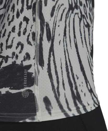 adidas Performance-T-shirt de running imprimé intégral Fast-4
