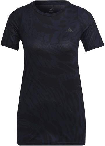 adidas Performance-T-shirt de running imprimé intégral Fast-0