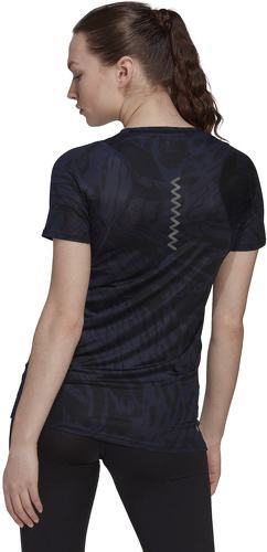 adidas Performance-T-shirt de running imprimé intégral Fast-2