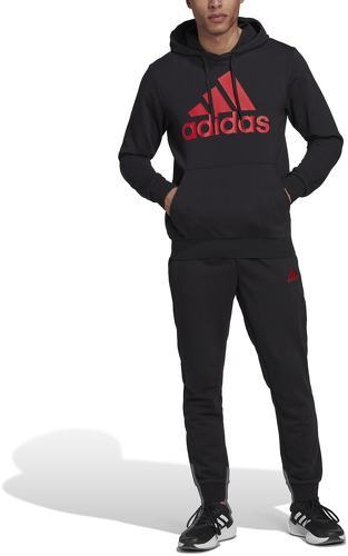 adidas Sportswear-Survêtement AEROREADY Essentials Kangaroo Pocket Big Logo-4