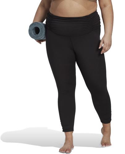 adidas Performance-Tight 7/8 Yoga Studio Gathered (Grandes tailles)-1