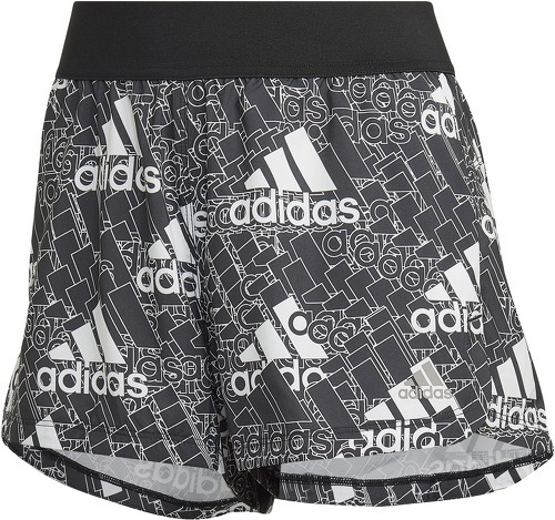 adidas Performance-Short graphique Pacer Made for Training Logo-0
