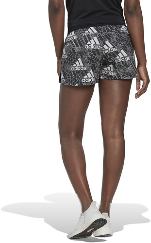 adidas Performance-Short graphique Pacer Made for Training Logo-1