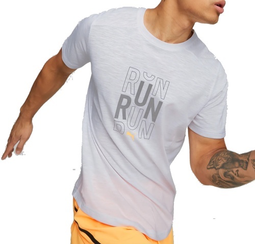 PUMA-Run Logo T-Shirt-image-1