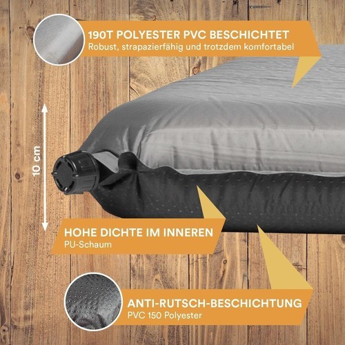 Skandika-Skandika Matelas Autogonflant Easy Air - Tapis de randonnée-3