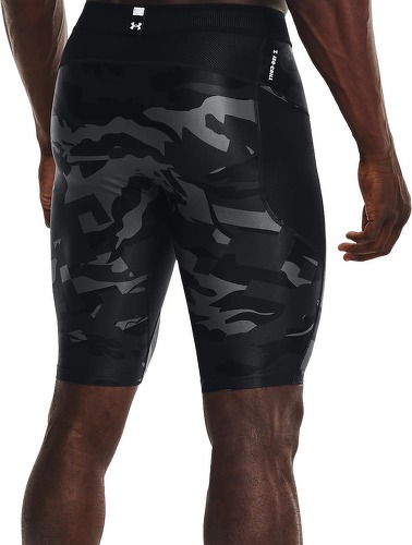 UNDER ARMOUR-Under Armour Heatgear Isochll Long Print Sts - Short de fitness-1