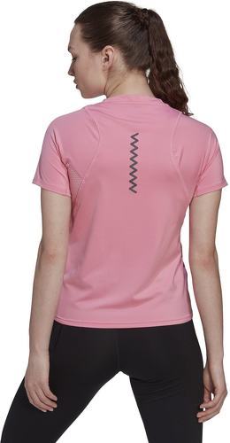 adidas Performance-T-shirt de running Run Fast Made With Parley Ocean Plastic-3