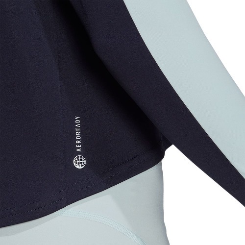 adidas Performance-T-shirt de running à manches longues Own the Run Colorblock-3