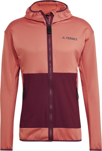 adidas Performance-Terrex Tech Fleece Lite - Veste de randonnée-0