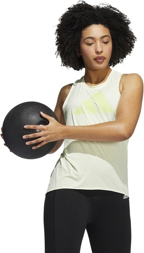 adidas Performance-3-Stripes Logo Tank Top-4