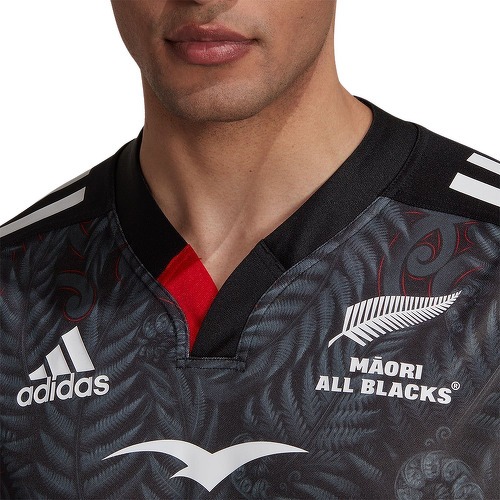 adidas Performance-Maillot de rugby Domicile Maori All Blacks Replica-4