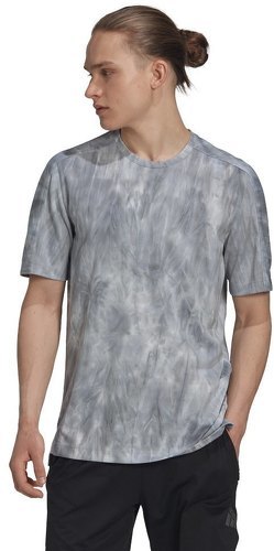 adidas Performance-T-shirt Workout Spray Dye-0