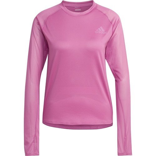 adidas Performance-T-shirt de running Parley Adizero Long Sleeve-0